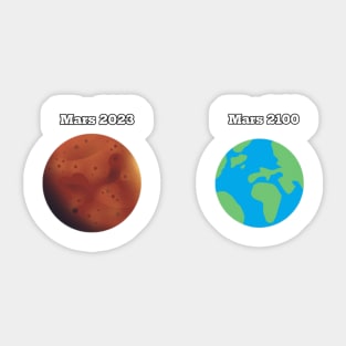 Terraform Mars Sticker